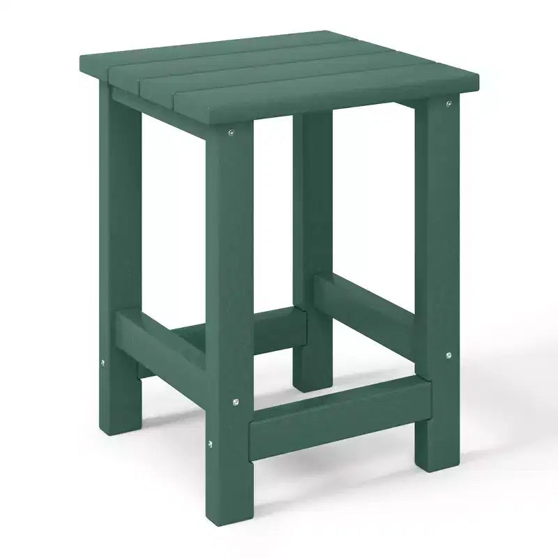 WestinTrends Malibu Set Sedia Adirondack per Bambini da Esterno in HDPE a 2 Pezzi con Tavolino Quadrato