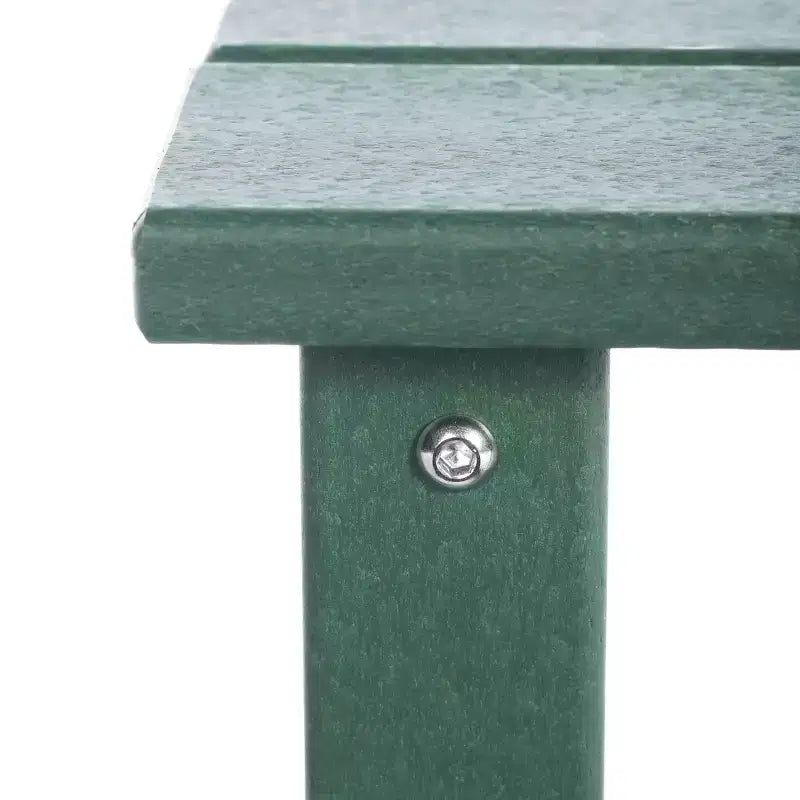 WestinTrends Malibu Set Sedia Adirondack per Bambini da Esterno in HDPE a 2 Pezzi con Tavolino Quadrato