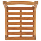 Anna Solid Teak Chair Indoor/Outdoor (Set of 2) - PAT6502 - Natural - Safavieh