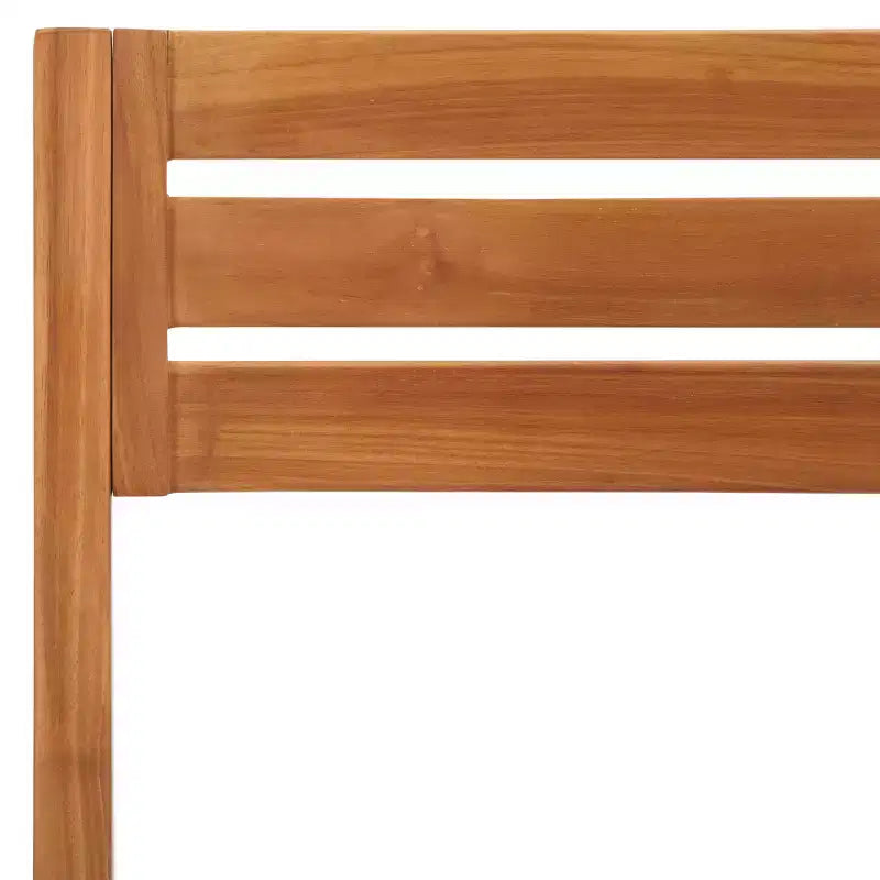 Anna Solid Teak Chair Indoor/Outdoor (Set of 2) - PAT6502 - Natural - Safavieh