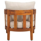 Sedia da giardino Owen per interni/esterni (Set di 2) - PAT7085 - Naturale/Tortora - Safavieh