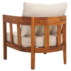 Sedia da giardino Owen per interni/esterni (Set di 2) - PAT7085 - Naturale/Tortora - Safavieh