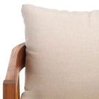 Sedia da giardino Owen per interni/esterni (Set di 2) - PAT7085 - Naturale/Tortora - Safavieh