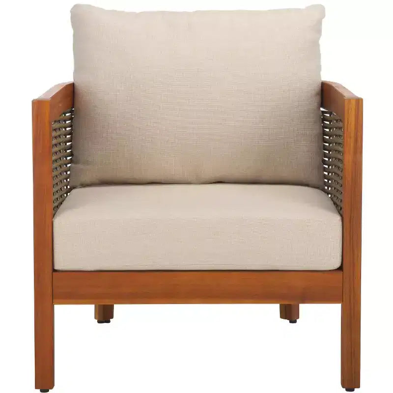 Sedia Amanda da patio per interni/esterni (set da 2) - PAT7089 - Naturale/Tortora - Safavieh