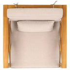Crewe Chair W/ Cushions Indoor/Outdoor - PAT7323 - Natural/Light Grey - Safavieh