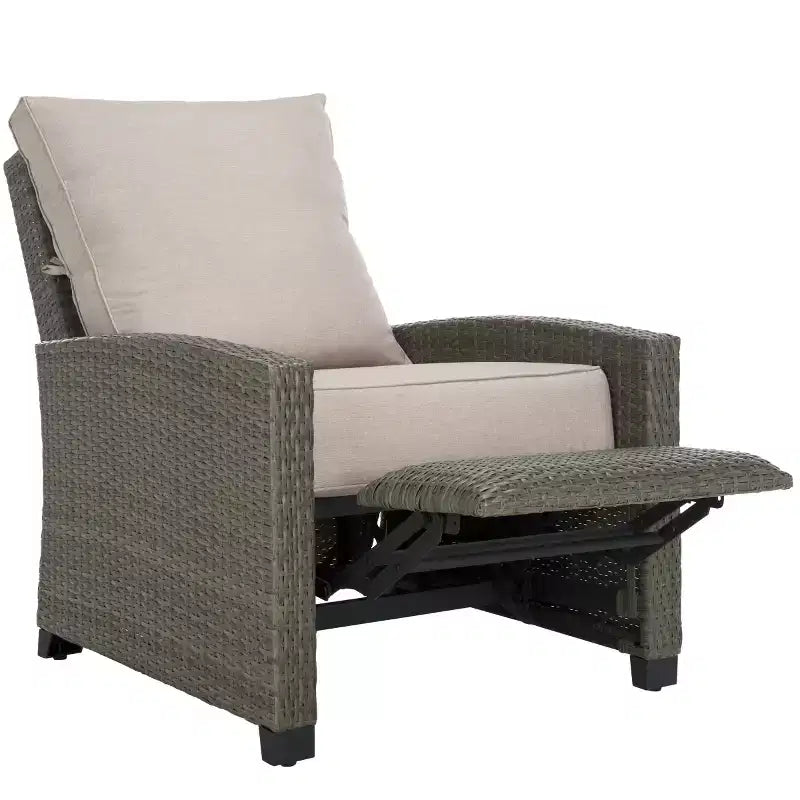 Poltrona reclinabile Landon per interni/esterni - PAT7538 - Safavieh
