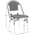 Torino Side Chair da Interno/Esterno (Set da 2) - PAT7550 - Safavieh