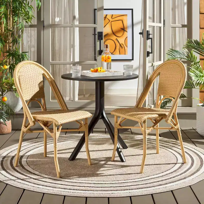 Torino Side Chair da Interno/Esterno (Set da 2) - PAT7550 - Safavieh