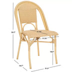 Torino Side Chair da Interno/Esterno (Set da 2) - PAT7550 - Safavieh