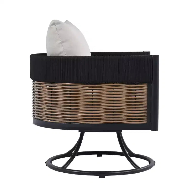 Poltrona girevole Harrison per interni/esterni - PAT7743 - Safavieh