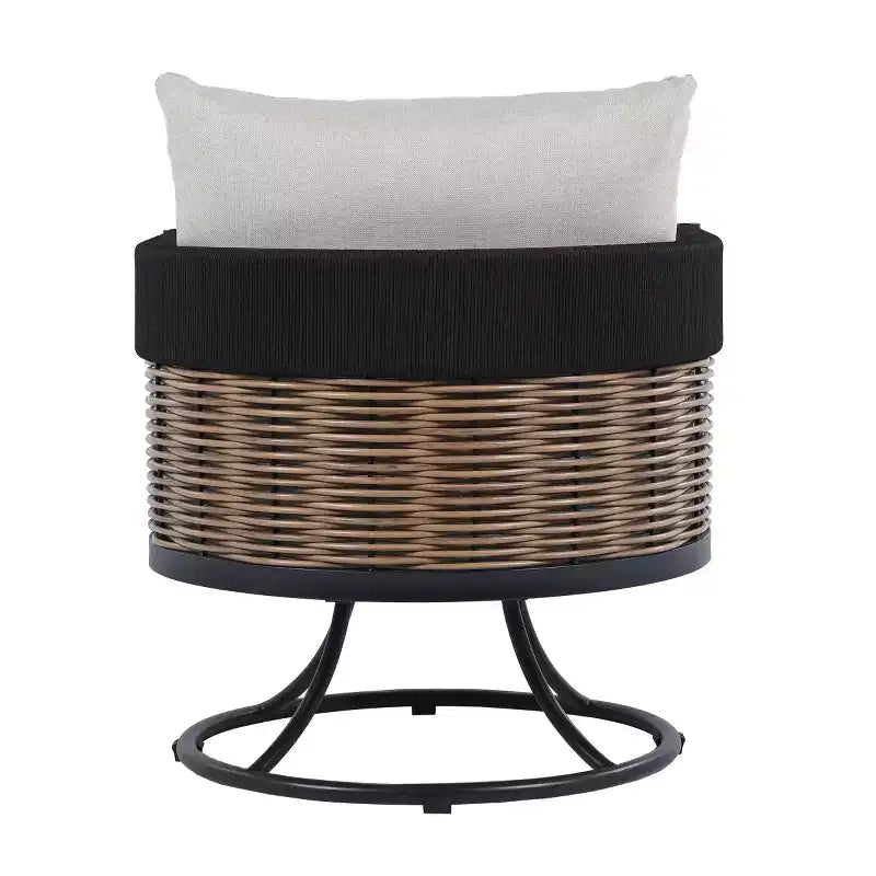 Poltrona girevole Harrison per interni/esterni - PAT7743 - Safavieh