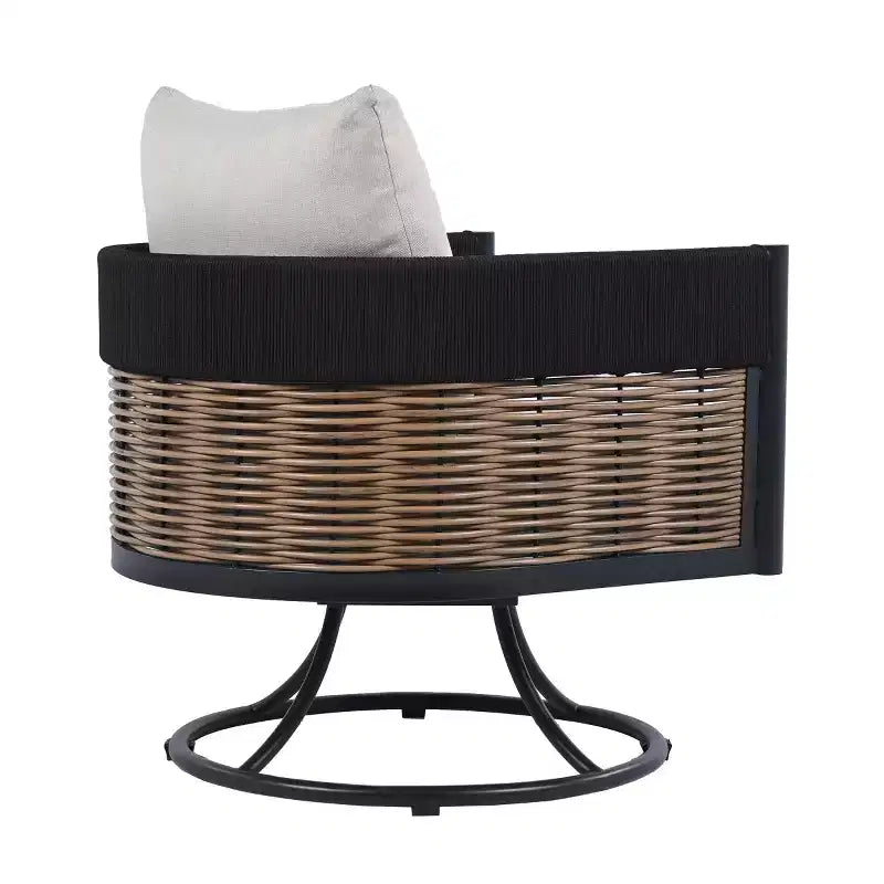 Poltrona girevole Harrison per interni/esterni - PAT7743 - Safavieh