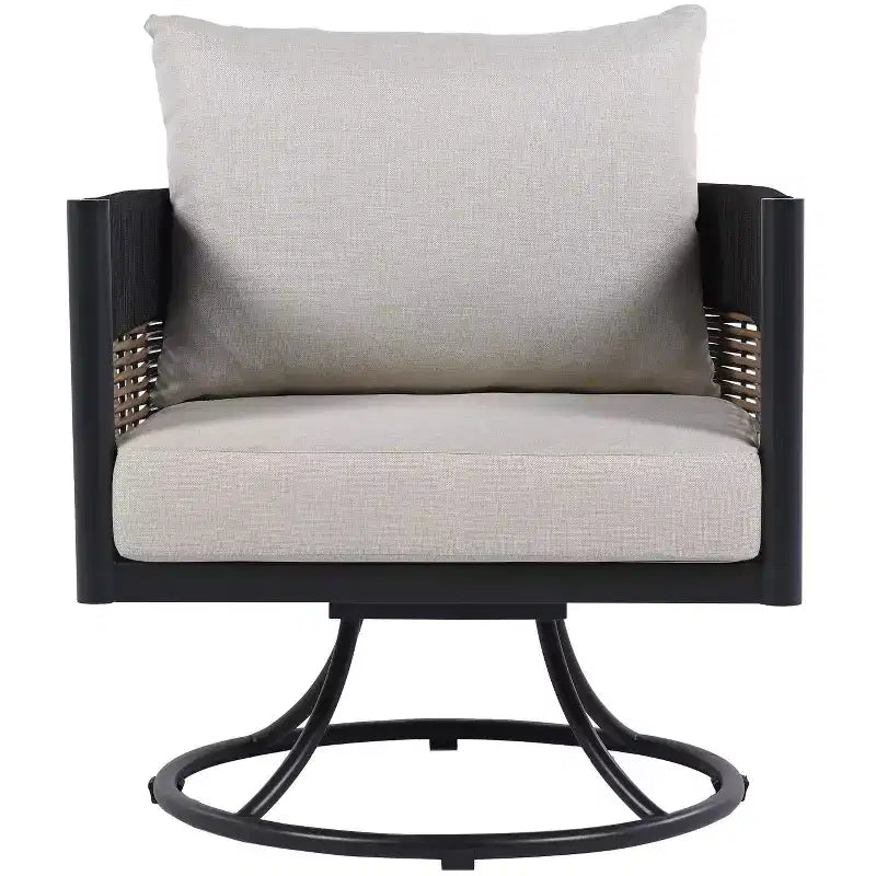 Poltrona girevole Harrison per interni/esterni - PAT7743 - Safavieh