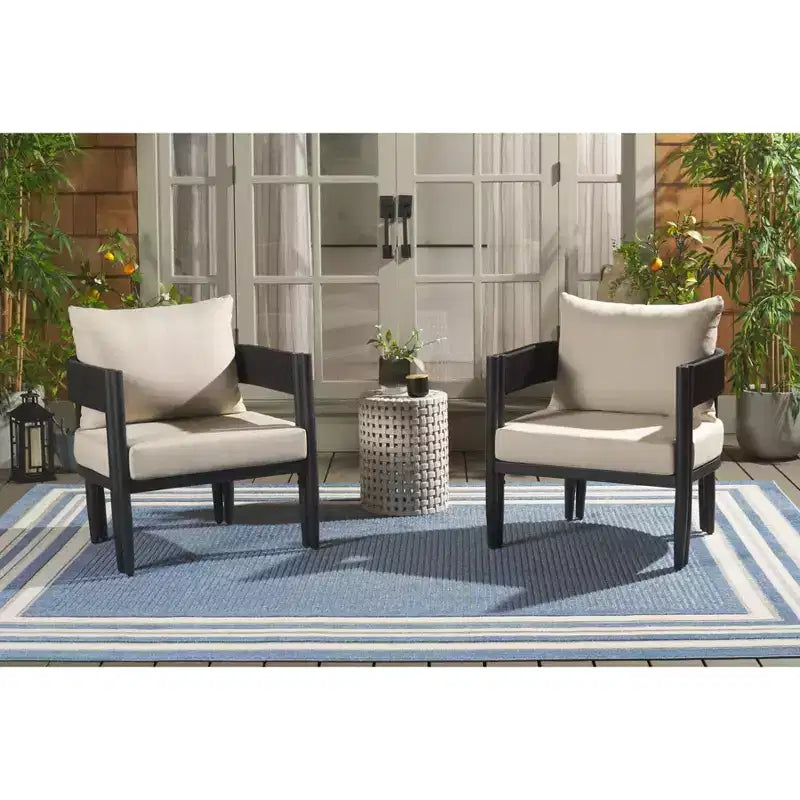 Viola Patio Chair Indoor/Outdoor (Set of 2) - PAT7750 - Safavieh