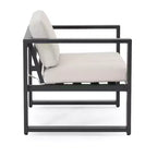 Christopher Knight Home Navan Outdoor Aluminum Club Chair with Cushions