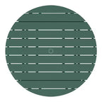 WestinTrends Dylan Set da conversazione da 5 pezzi per patio da esterno con sedia Adirondack in HDPE e tavolino da caffè rotondo