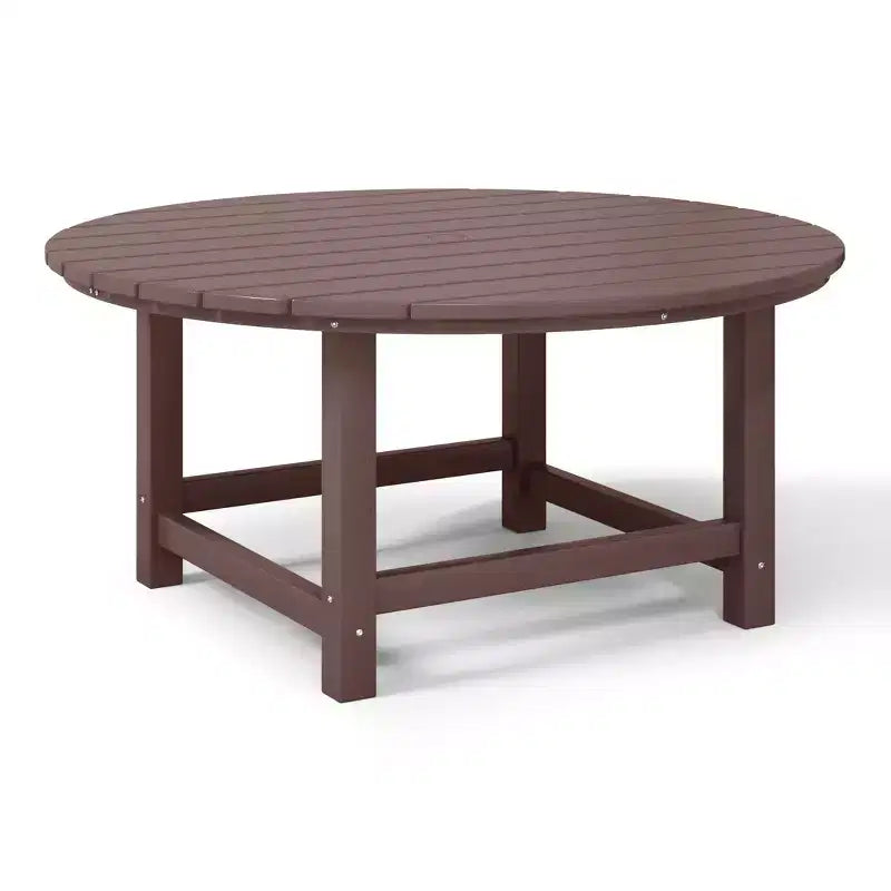 WestinTrends Malibu Set da conversazione da esterno pieghevole a 5 pezzi in HDPE con sedia Adirondack