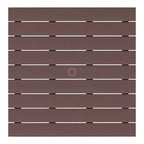 WestinTrends Malibu Set Conversazione da Esterno da 5 Pezzi con Tavolo Quadrato e Sedie Adirondack in HDPE