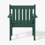 WestinTrends Malibu Set di 3 Sedie da Giardino Adirondack in HDPE con Tavolino Laterale Quadrato Adirondack per Esterni