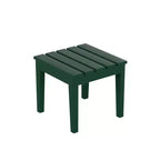WestinTrends Malibu Set di 3 Sedie da Giardino Adirondack in HDPE con Tavolino Laterale Quadrato Adirondack per Esterni