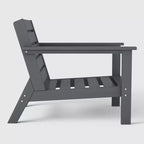 WestinTrends Avalon Outdoor Patio HDPE Deep Seating Armchair (Set of 2)