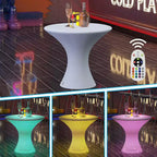 Mjkone 23 H Rechargable Bar Table Indoor for Cocktail Pub
