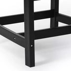Sedia da pranzo classica con braccioli WestinTrends Ashore per esterni in HDPE, colore bianco