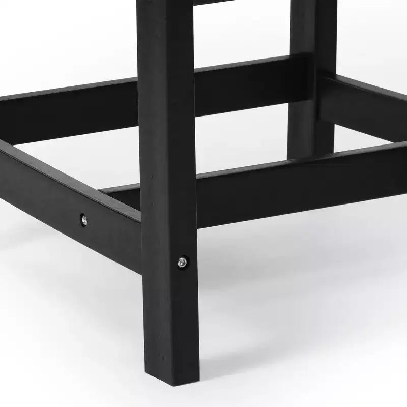 Sedia da pranzo classica con braccioli WestinTrends Ashore per esterni in HDPE, colore bianco