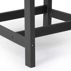 Sedia da pranzo classica con braccioli WestinTrends Ashore per esterni in HDPE, colore bianco