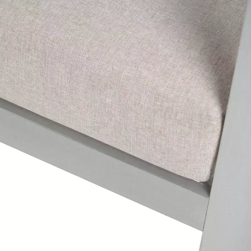 Poltrona da club da esterno Christopher Knight Home Therone in alluminio con cuscini, argento/beige