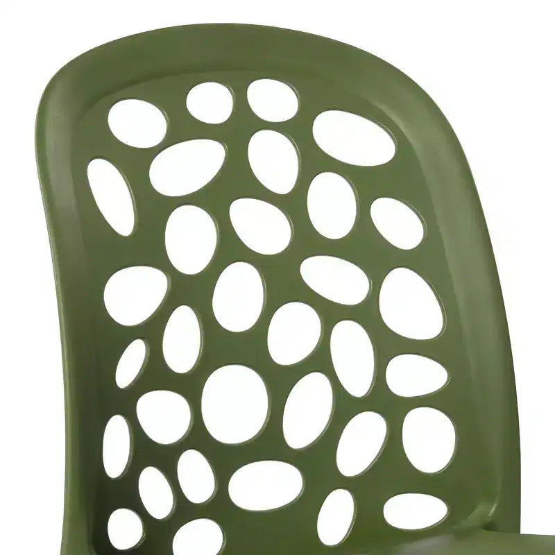 WestinTrends Playa Outdoor Modern Stackable Patio Dining Chairs (Set of 2)