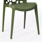 WestinTrends Playa Outdoor Modern Stackable Patio Dining Chairs (Set of 2)