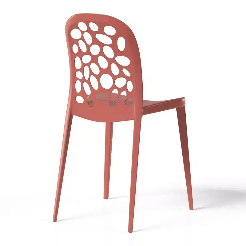 WestinTrends Playa Outdoor Modern Stackable Patio Dining Chairs (Set of 2)