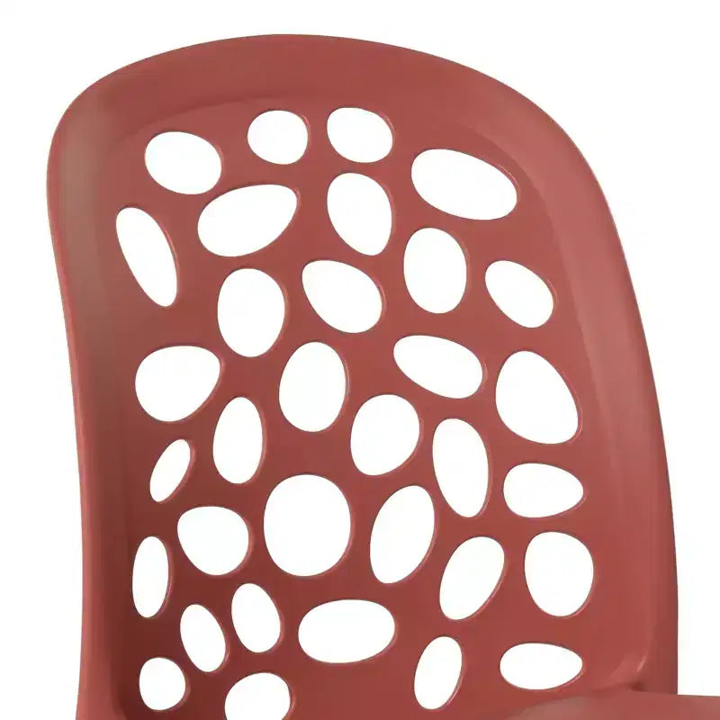 WestinTrends Playa Outdoor Modern Stackable Patio Dining Chairs (Set of 2)