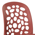 WestinTrends Playa Outdoor Modern Stackable Patio Dining Chairs (Set of 2)