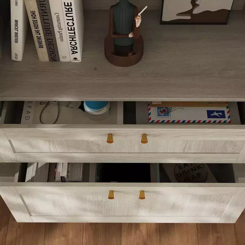 Mobile versatile in legno Famapy personalizzabile come libreria, mobile laterale o da cucina