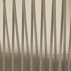 Sedia da salotto/poltrona da patio 24W con schienale curvo, comfort imbottito e design elegante a trama intrecciata, alluminio, Beige+Naturale/Grigio-ModernL