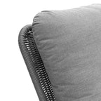 Christopher Knight Home Tamid Outdoor Modern Wood, Rattan and Metal Rocking Chair with Cushion