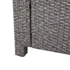 GDFStudio Venice Outdoor Wicker Club Chairs with Cushions (Set of 4)