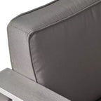 Christopher Knight Home Miller Outdoor Aluminum Club Chairs with Cushions (Set of 4)