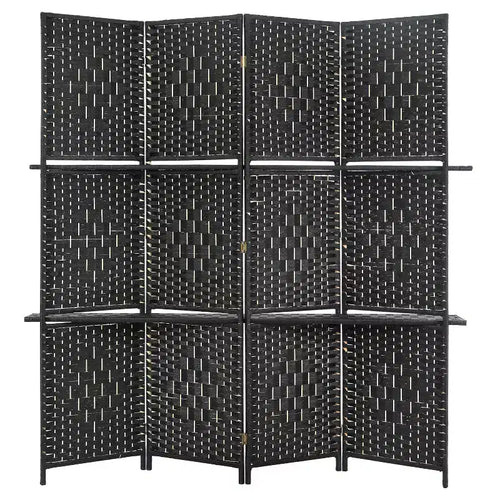 BestMassage 4/6 Panel Wooden Room Divider Folding Portable Partition Screen