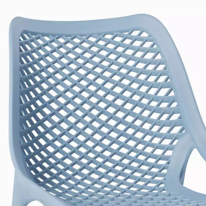 WestinTrends Sedie da pranzo impilabili moderne in plastica da esterno Playa (set da 2)
