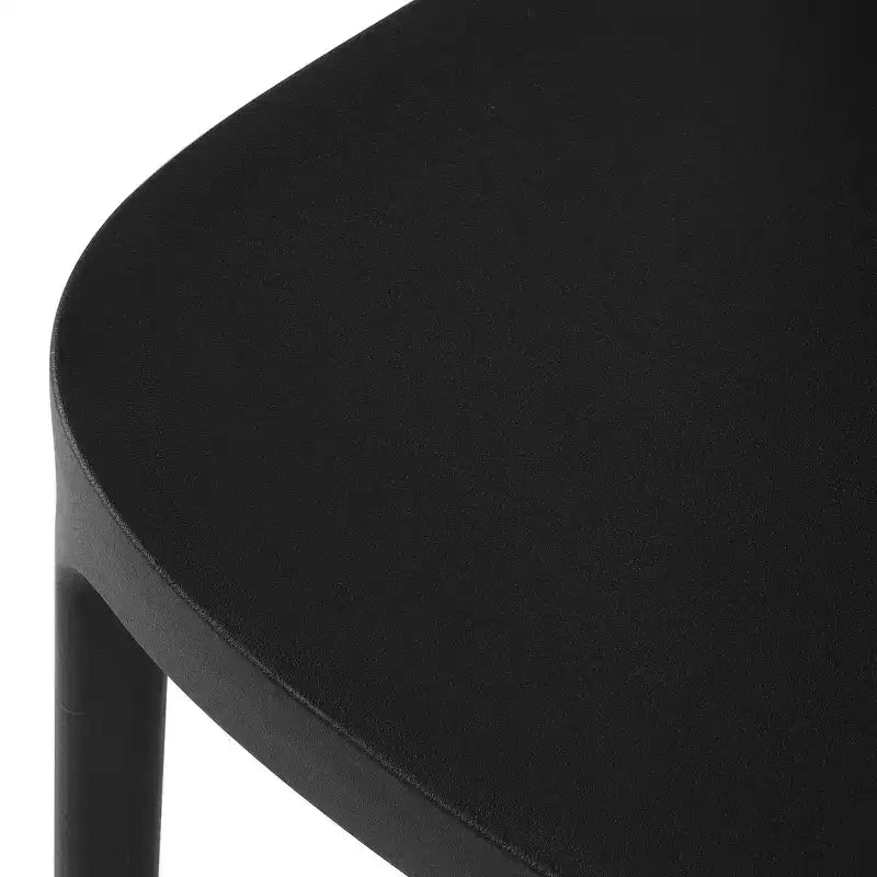 WestinTrends Playa Outdoor Modern Stackable Plastic Patio Dining Chairs (Set of 2)