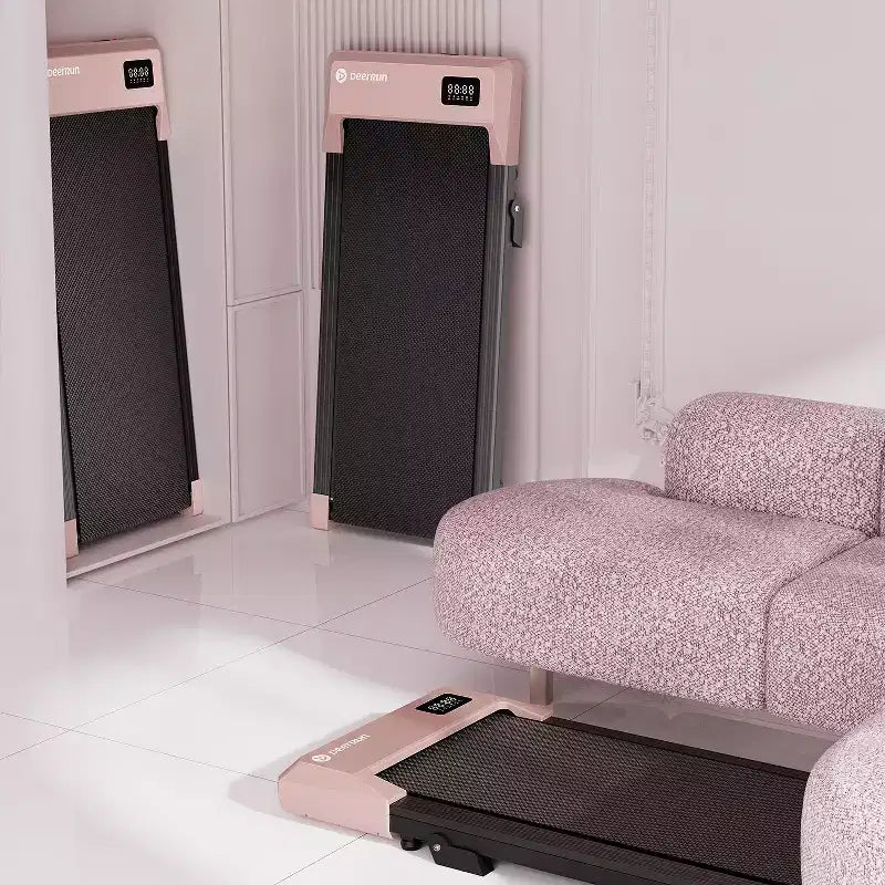 DeerRun Q2 Tapis roulant da passeggio urbano con inclinazione del 7% | Tapis roulant compatto da scrivania