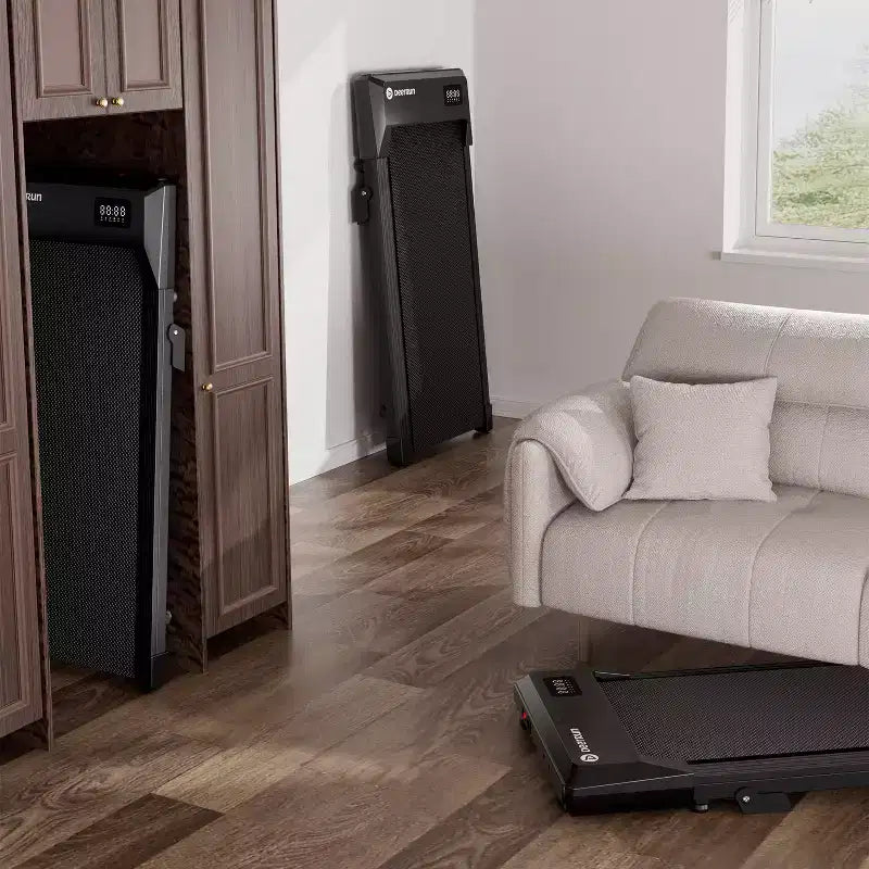 DeerRun Q2 Tapis roulant da passeggio urbano con inclinazione del 7% | Tapis roulant compatto da scrivania