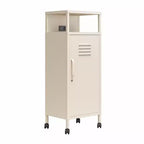 Carrello Contenitore Mobile in Metallo Stile Armadietto Novogratz Cache