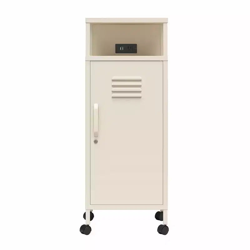Carrello Contenitore Mobile in Metallo Stile Armadietto Novogratz Cache