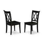 HomeStock Modern Set da Pranzo 3 Pezzi Nero