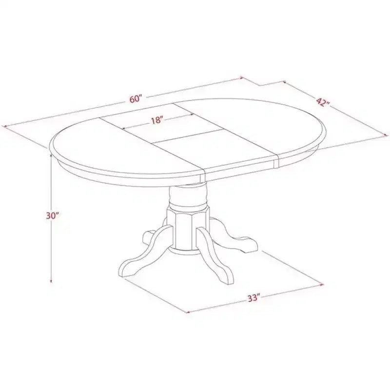 Set da pranzo HomeStock con tavolo ovale e sedie in tessuto di lino