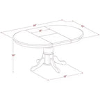 Set da pranzo HomeStock con tavolo ovale e sedie in tessuto di lino